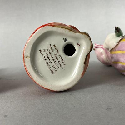 S439 Set Of Four Beatrix Potter's Figurines