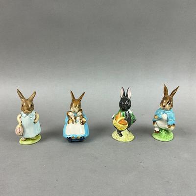 S440 Set Of Four Beatrix Potter's Figurines