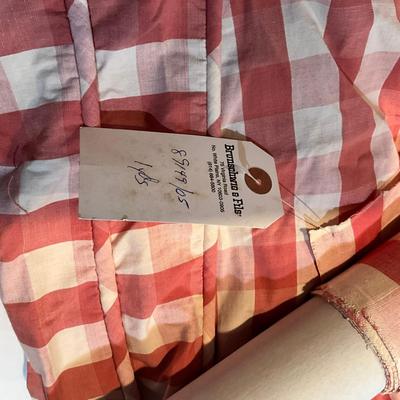 M451 Red & White Plaid Brunschwig & Fils Lot