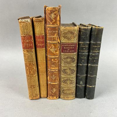 B454 Antique Book Lot
