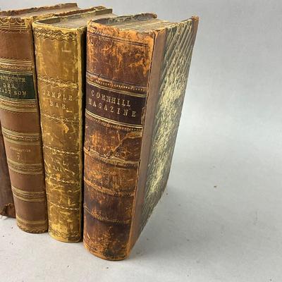 B459 Lot Of Four Antique Books