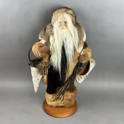 D469 Vintage Hand-Crafted Santa By Lynn Warvey