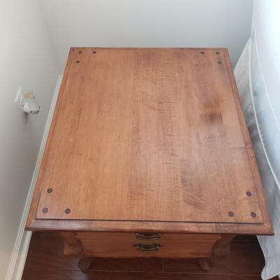 LOT 111: Pair of Queen Anne Style Side Tables