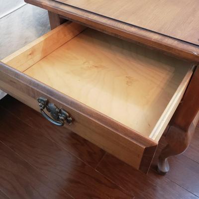 LOT 111: Pair of Queen Anne Style Side Tables