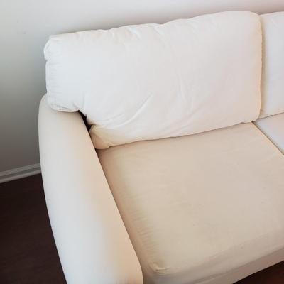 LOT 114: H.M Richards Sofa with Matching Slipcover