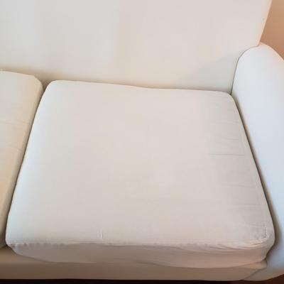 LOT 114: H.M Richards Sofa with Matching Slipcover