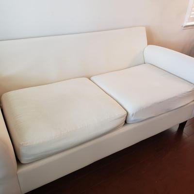 LOT 114: H.M Richards Sofa with Matching Slipcover
