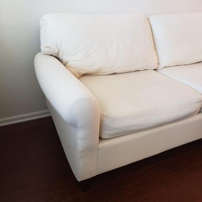 LOT 114: H.M Richards Sofa with Matching Slipcover