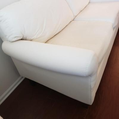 LOT 114: H.M Richards Sofa with Matching Slipcover