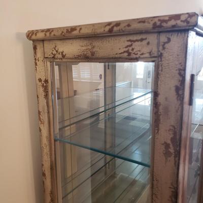 LOT 119: Wine & Glassware Display/Storage Cabinet