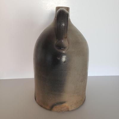 LOT 122: Vintage Salt Glazed Stoneware Jug & Crock