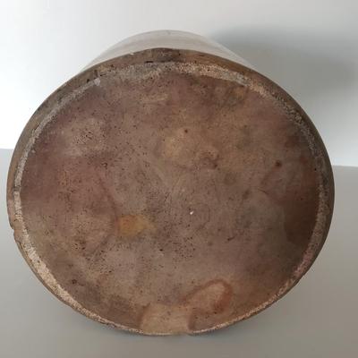LOT 122: Vintage Salt Glazed Stoneware Jug & Crock