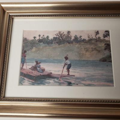 LOT 135: Collection of Framed Art from Around the World