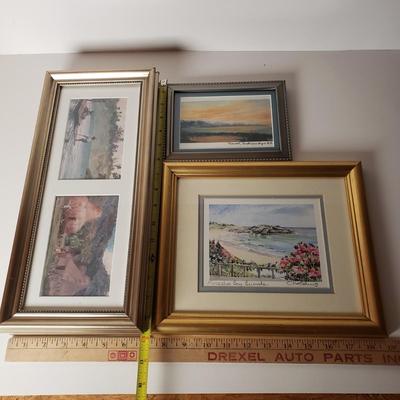 LOT 135: Collection of Framed Art from Around the World