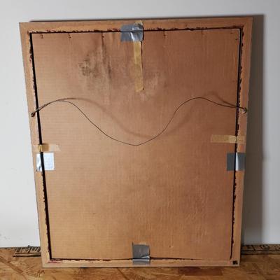 LOT 191: Set of 3 Framed Floral Art Prints