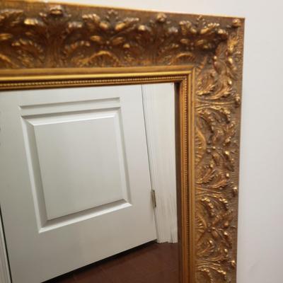 LOT 192: Ornate Gold Framed Mirror