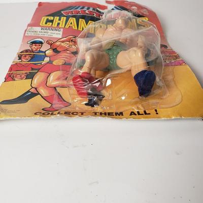 LOT 193: Vintage Wrestling Champions Hulk Hogan Look-Alike
