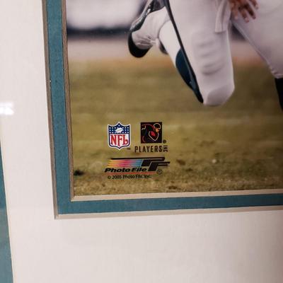 LOT. 195: Vintage Eagles Season Pass Tickets, Framed Eagles Players Decor & More