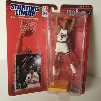 LOT 196: Philadelphia Sports Memorabilia with NFL Super Bowl Football, Mugs, Action Figures & More