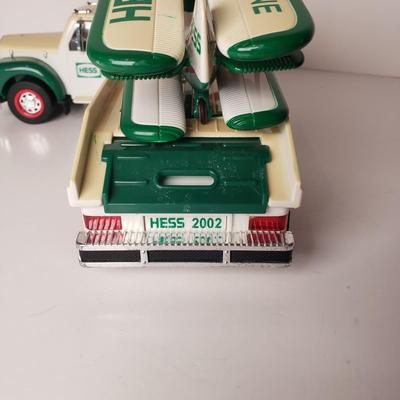 LOT 197: Hess Trucks-Space Shuttle, Helicopter, Airplane, Firetruck