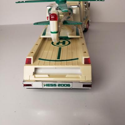 LOT 197: Hess Trucks-Space Shuttle, Helicopter, Airplane, Firetruck