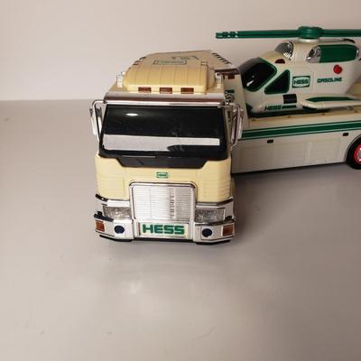 LOT 197: Hess Trucks-Space Shuttle, Helicopter, Airplane, Firetruck