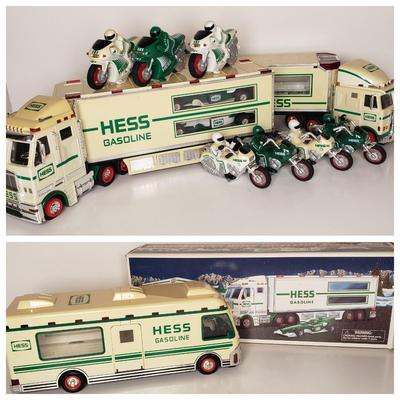LOT 198: Hess Trucks, Trailers, RV & Motorcycle Collection