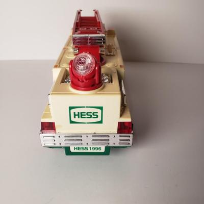 LOT 199: Hess Trucks Emergency Vehicles, Rescue Truck, SUV & Racecar Collection