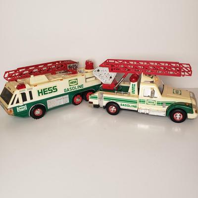 LOT 199: Hess Trucks Emergency Vehicles, Rescue Truck, SUV & Racecar Collection