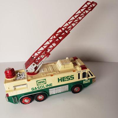 LOT 199: Hess Trucks Emergency Vehicles, Rescue Truck, SUV & Racecar Collection