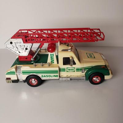 LOT 199: Hess Trucks Emergency Vehicles, Rescue Truck, SUV & Racecar Collection