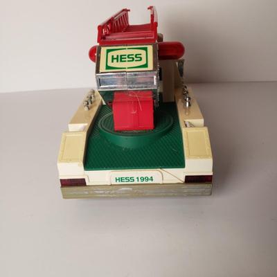 LOT 199: Hess Trucks Emergency Vehicles, Rescue Truck, SUV & Racecar Collection