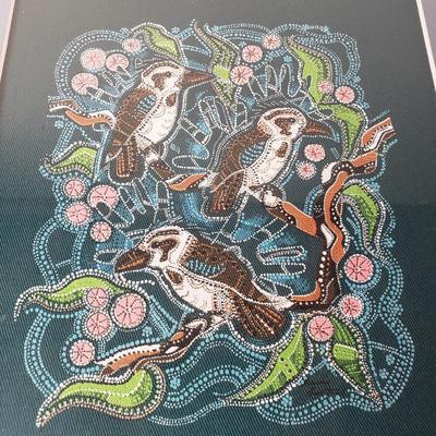 LOT 202: Tonala Mexico Duck, Screen Printed Aboriginal Art & More