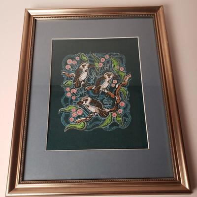 LOT 202: Tonala Mexico Duck, Screen Printed Aboriginal Art & More