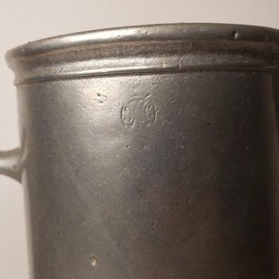 LOT 204: Pewter Collection-Pitcher, Trays, Platters, Decorative Bowl