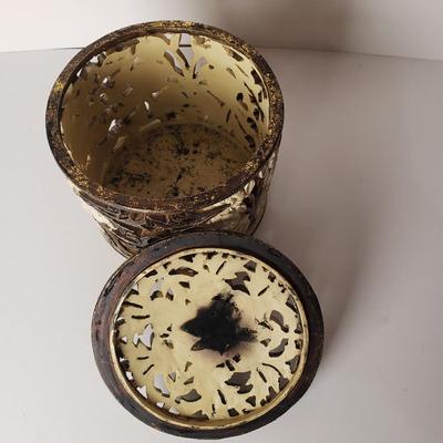 LOT 209: Hand Carved Wooden Mirror, Pair of Victorian Lady Ewers & More