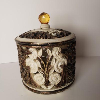 LOT 209: Hand Carved Wooden Mirror, Pair of Victorian Lady Ewers & More