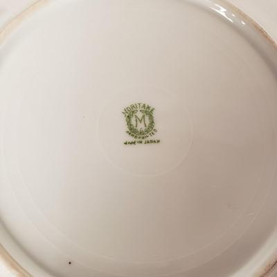 LOT 211: Vintage Noritake China Tea Set & Floral Plates