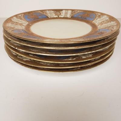 LOT 211: Vintage Noritake China Tea Set & Floral Plates