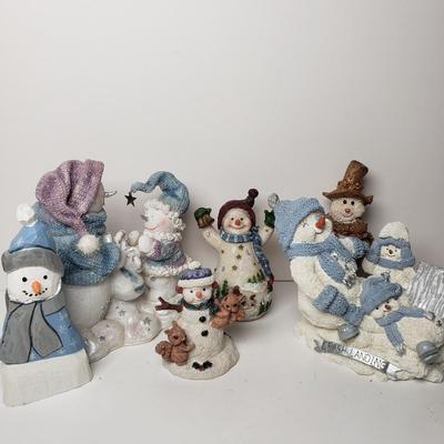 LOT 212: Winter Decor-Lenox Trinket Box, Snowbabies, Snow Buddies, Dept 56, Coca Cola Tins & More