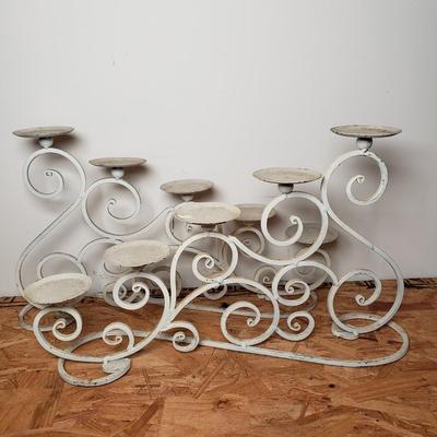 LOT 214: Assorted Decorative Candle Holders-Indoor/Outdoor