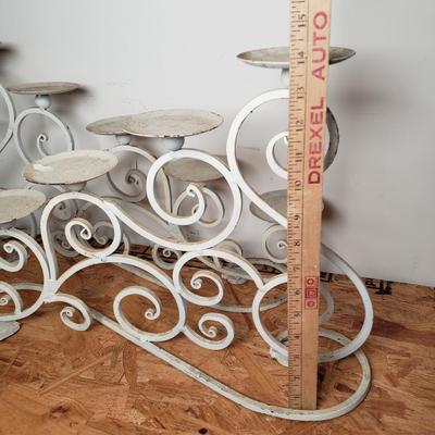 LOT 214: Assorted Decorative Candle Holders-Indoor/Outdoor