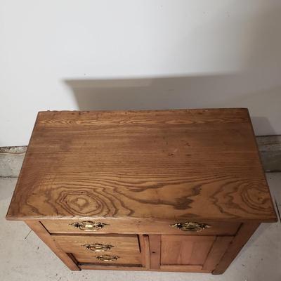 LOT 227: Antique Wooden Washstand