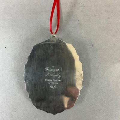 K471 Sterling Reed & Barton 1998 Francis I Nativity Ornament