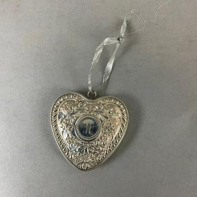 K474 Gorham Sterling Heart Ornament