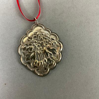 K477 Towle 1984 Sterling Hawthorne Ornament