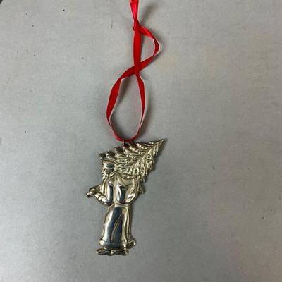 K481 Gorham Sterling 1977 Saint Nicholas Ornament