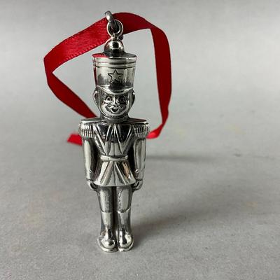 K487 R.M. Trush Sterling Soldier Ornament