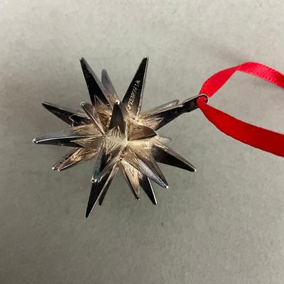K490 Cazenovia Abroad Sterling Silver Moravian Star Ornaments