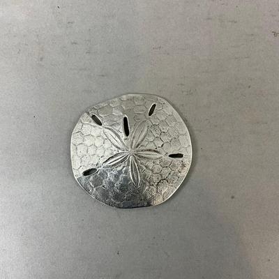 K498 Reed & Barton Sterling Sand Dollar